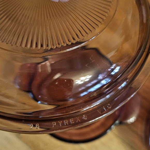 *Vintage 1.5 QT & 1Q Corning Visions Ware Pyrex Cranberry...